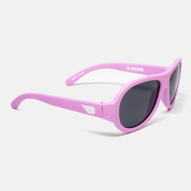 Okulary przeciwsłoneczne dla dzieci Babiators Classic - różowe