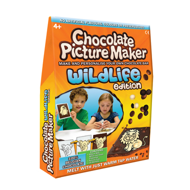 Spersonalizowana tabliczka czekolady Chocolate Picture Maker 80 g - Dzikie zwierzęta