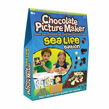 Spersonalizowana tabliczka czekolady Chocolate Picture Maker 80 g - Morskie zwierzęta