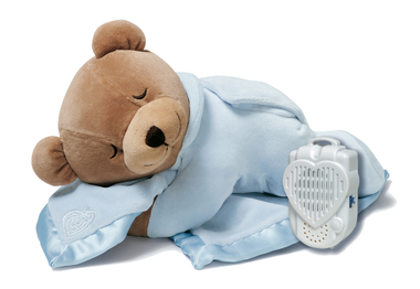 Szumiący Miś Usypiacz Tummy Sleep Original Prince Lionheart - niebieski