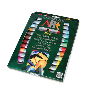 Farbki w sztyfcie ART Playcolor Instant 24 kol.