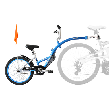 Jednokołowy rower dla dziecka Pro-Pilot – przyczepka rowerowa WeeRide - niebieski