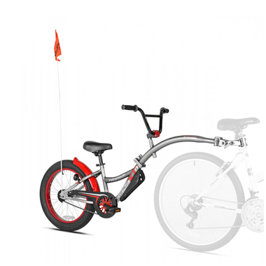 Weeride Rower dla dziecka przyczepka Co-Pilot Custom XT - szary