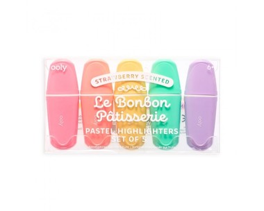 Flamastry Zakreślacze Le BonBon Patisserie - pachnące, pastelowe