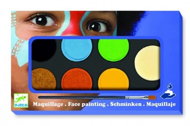 Djeco Farby do malowania twarzy NATURE - 6 kolorów