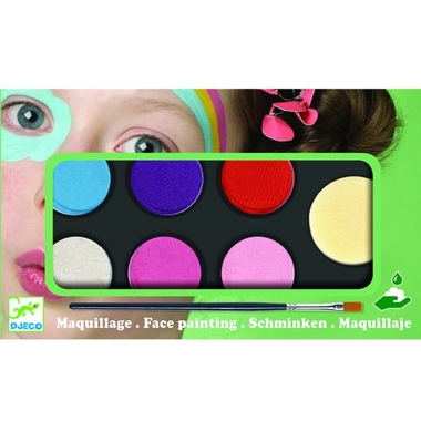 Djeco Farby do malowania twarzy SWEET - 6 kolorów