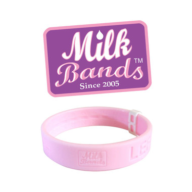 Bransoletka Milk Bands - różowa