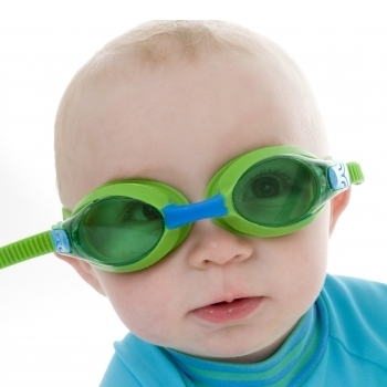 Okulary pływackie dla dzieci Splash About - zielone