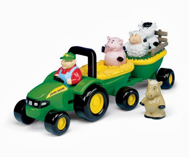 Traktor ze zwierzętami Johnny Tractor