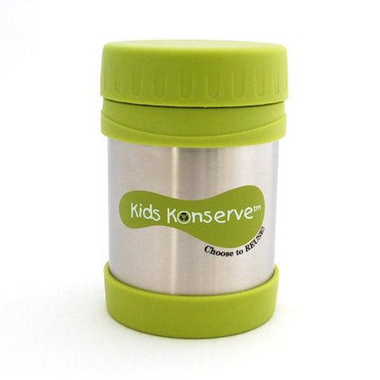 Pojemnik termiczny na pożywienie Kids Konserve 350 ml - zielony