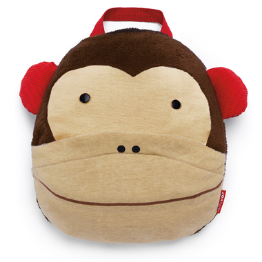 Skip Hop Zoo Koc, poduszka i przytulanka 3w1 - Małpa