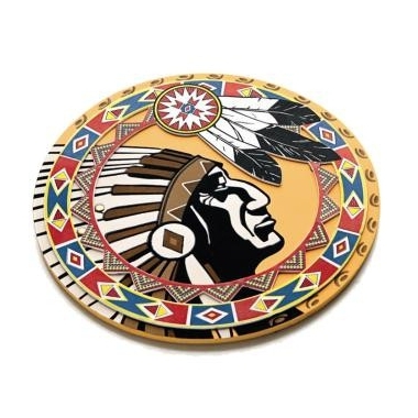 Tarcza Indianin Navajo - Kostium karnawałowy Indianin Navajo Liontouch