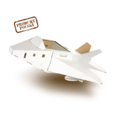 Samolot z kartonu, myśliwiec z tektury Tektoy
